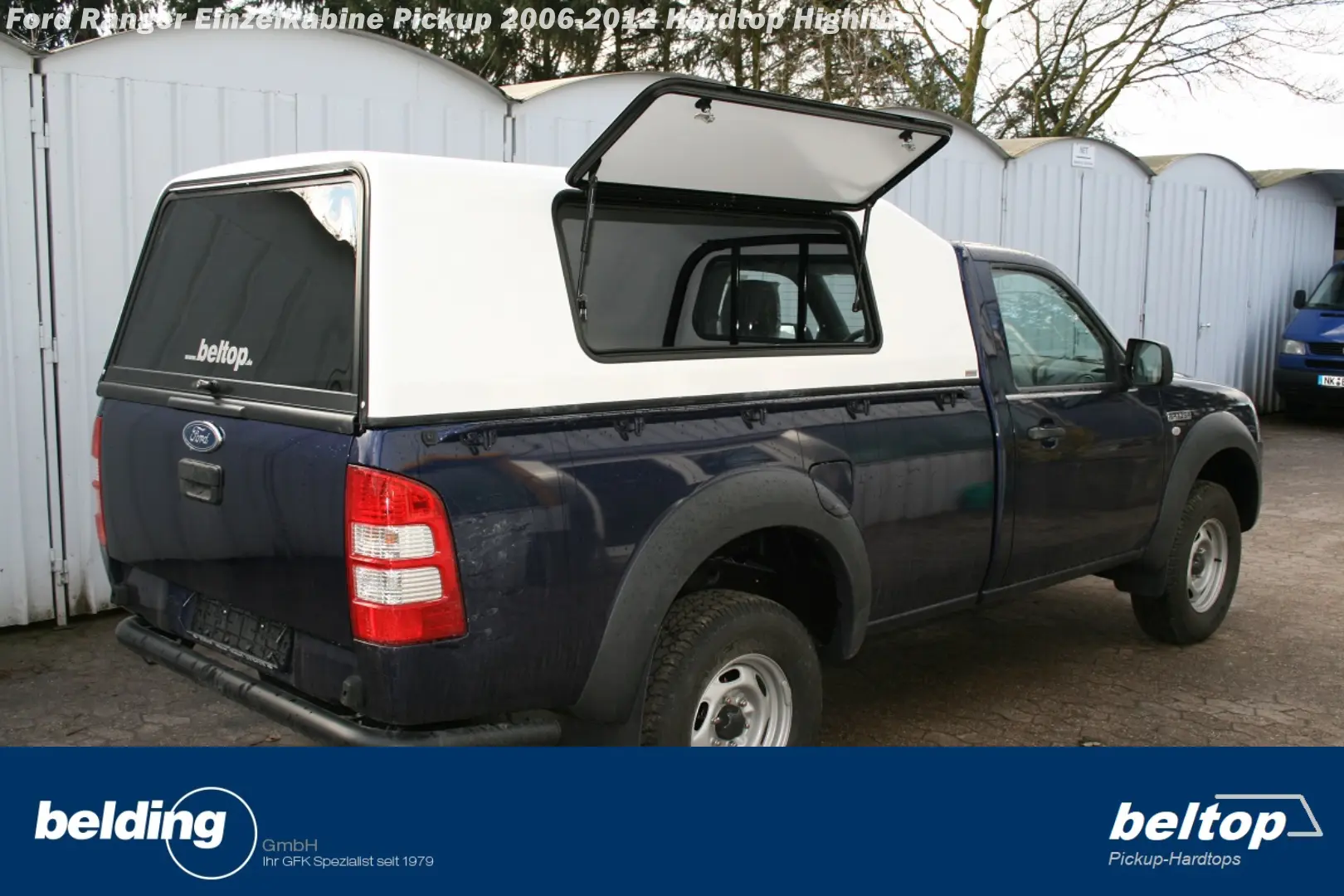 Hardtop highline für Mazda BT50 Einzelkabine (06-12) – Bild 3