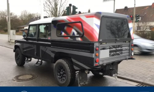 Hardtop classic für Land Rover 130 Doppelkabine